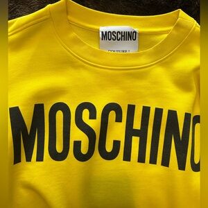 【送料&関税込】Moschino Couture Cotton Logo Sweatshirt Moschino Couture Cotton Sweatshirt With Logo Grey | ONU